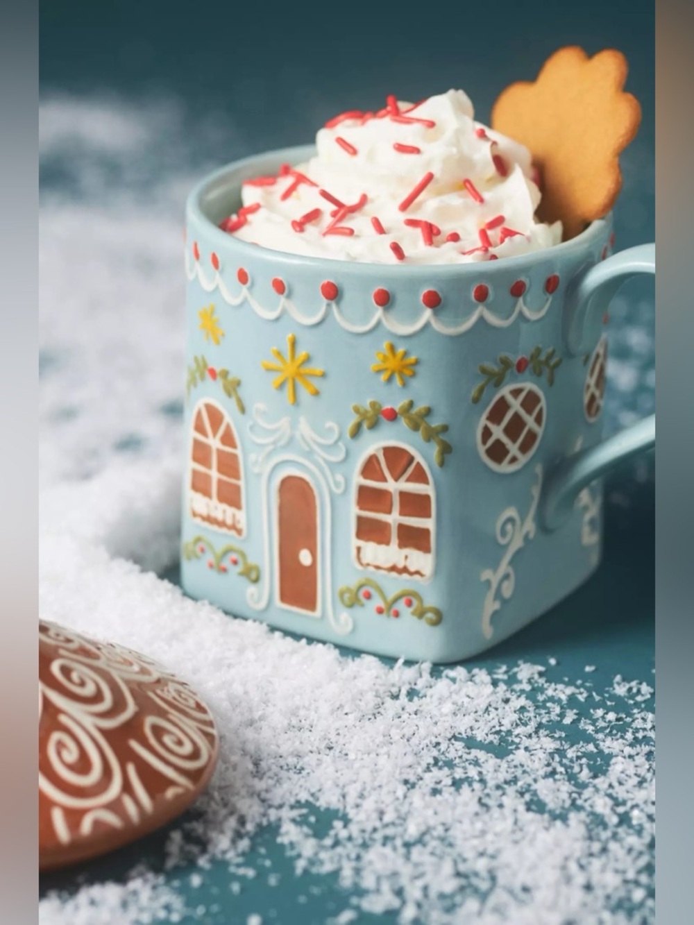 Last One! NEW Anthropologie Ginger Stoneware Mug Limited Edition Mint